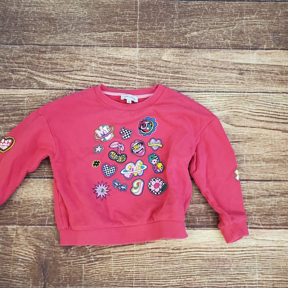 Marc Jacobs Kids Hot Pink Applique Sweatshirt Size 4